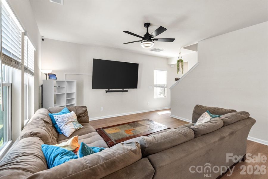 Furnished interior view inside a new home in Monterey Park, York (Image 5).