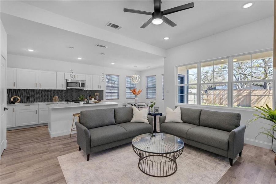 Furnished interior view inside a new home in , Sherman (Image 12).