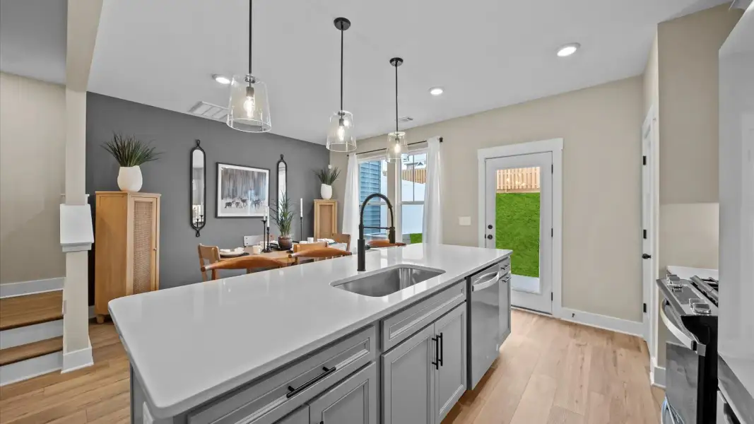 Furnished interior view inside a new home in Clayton Crossing, Arden (Image 7).
