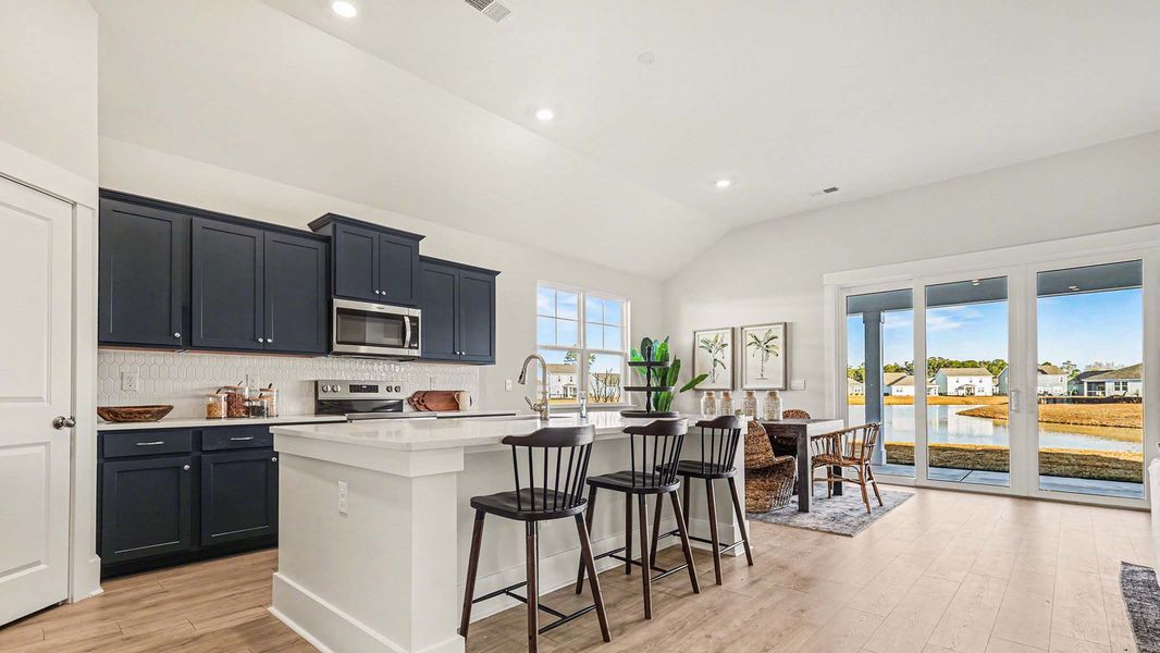 Furnished interior view inside a new home in Waterbridge, Myrtle Beach (Image 7).