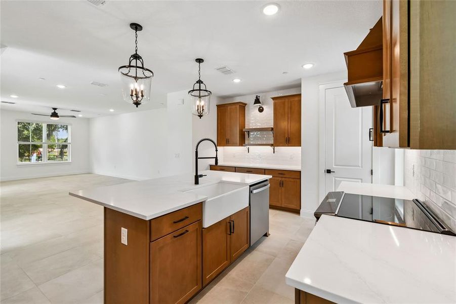 Furnished interior view inside a new home in Townes at Northlake, Oviedo (Image 5).