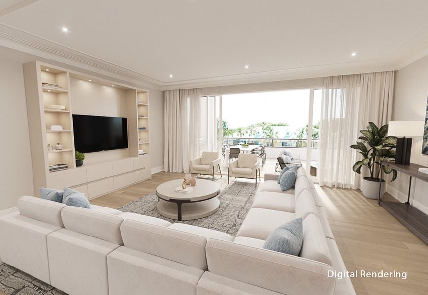 Living Room Rendering