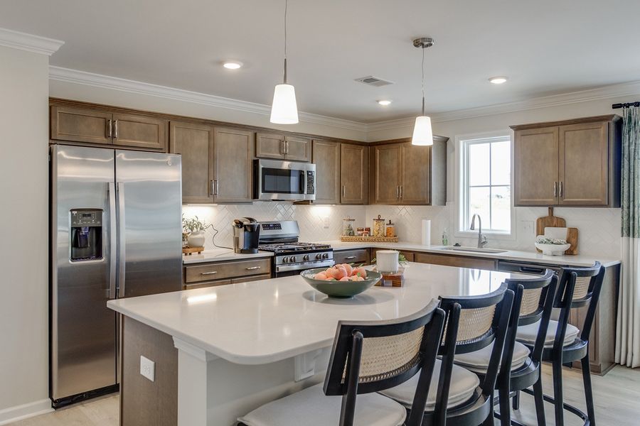 Representative furnished interior of a home built from the Wilkinson - Genesis Value Collection by Mungo Homes in Stapleton, Clemmons (Image 3).