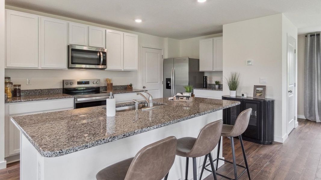 Furnished interior view inside a new home in Belhaven, Knoxville (Image 3).