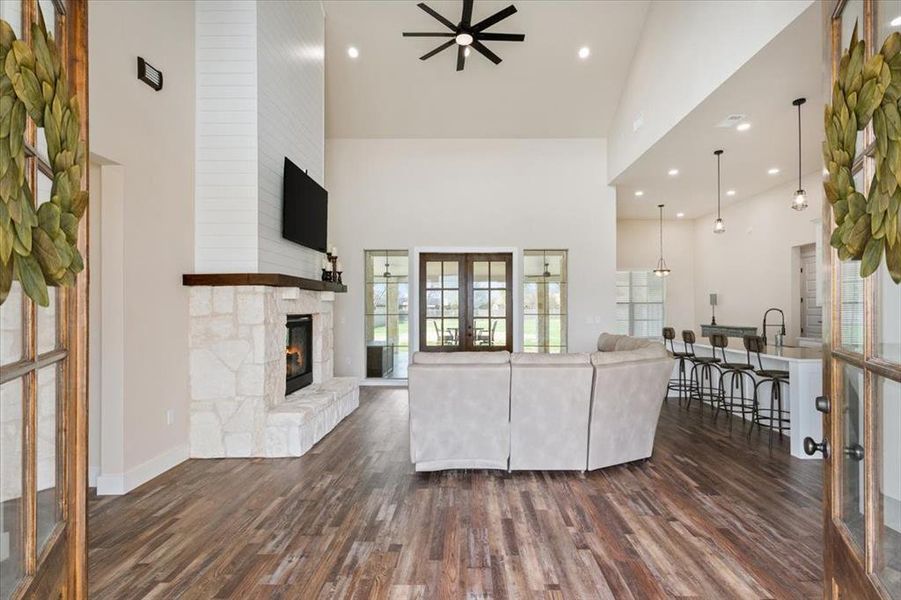 Furnished interior view inside a new home in , Waco (Image 33).