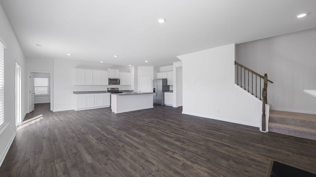 Spacious, unfurnished interior of a new home in Catlett Cove, Knoxville (Image 16).
