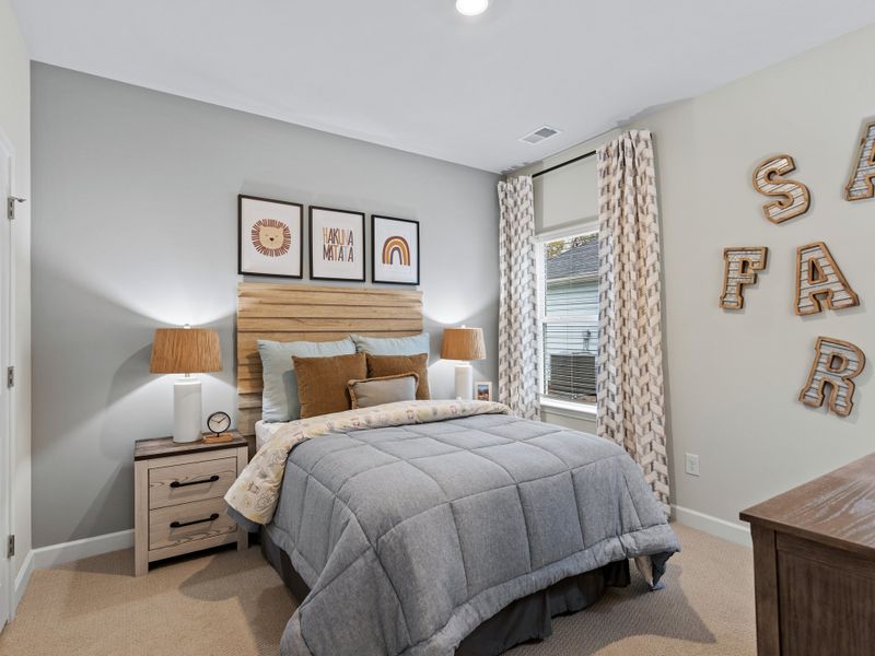 Furnished interior view inside a new home in Waterside - Coastline Series, Longs (Image 17).