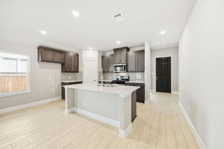 Furnished interior view inside a new home in Sicily, Princeton (Image 8).