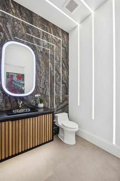 Furnished interior view inside a new home in , Southlake (Image 5). Furnished interior view inside a new home in , Southlake (Image 5).