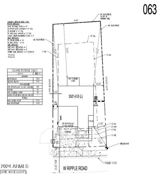 Plot Plan