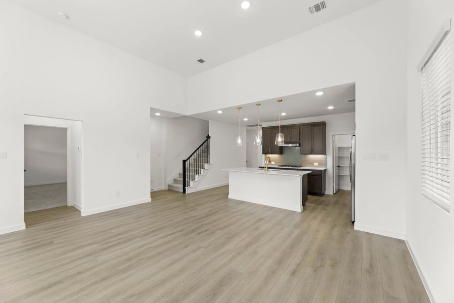 Open Kitchen-Dining Room