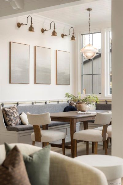 Furnished interior view inside a new home in , Denver (Image 18). Furnished interior view inside a new home in , Denver (Image 18).