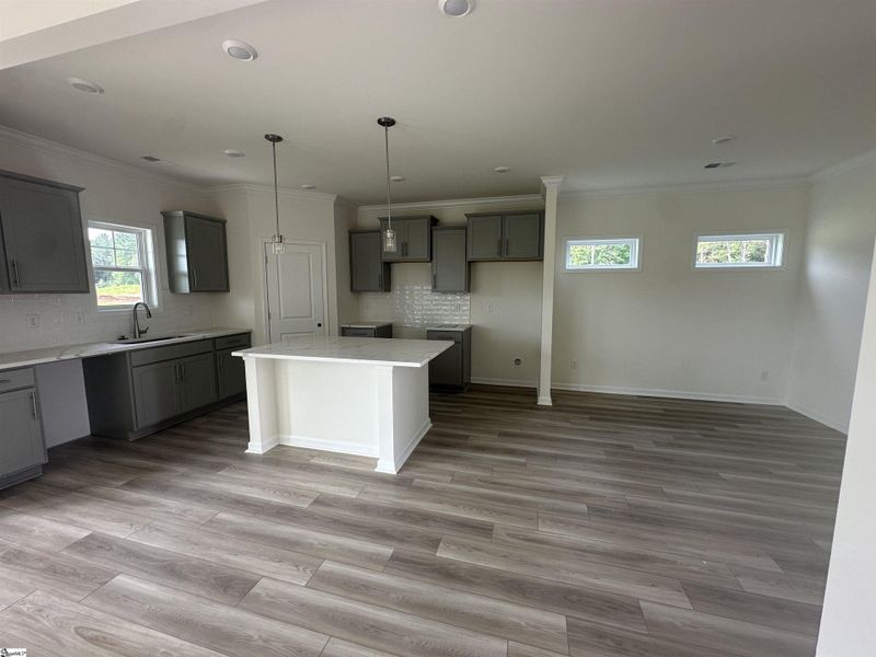Furnished interior view inside a new home in Shiloh Trail, Wellford (Image 8). Furnished interior view inside a new home in Shiloh Trail, Wellford (Image 8).