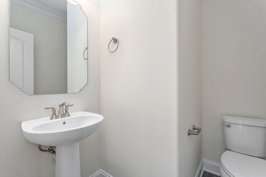 Representative furnished interior of a home built from the Jamestown by Keystone Homes NC in Sullivans Reserve, Walkertown (Image 15).
