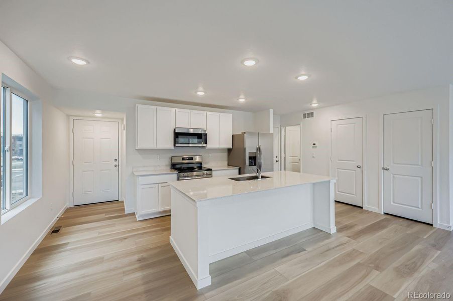 Furnished interior view inside a new home in Preserve at Mesa Creek: The Celestial Collection, Colorado Springs (Image 3).