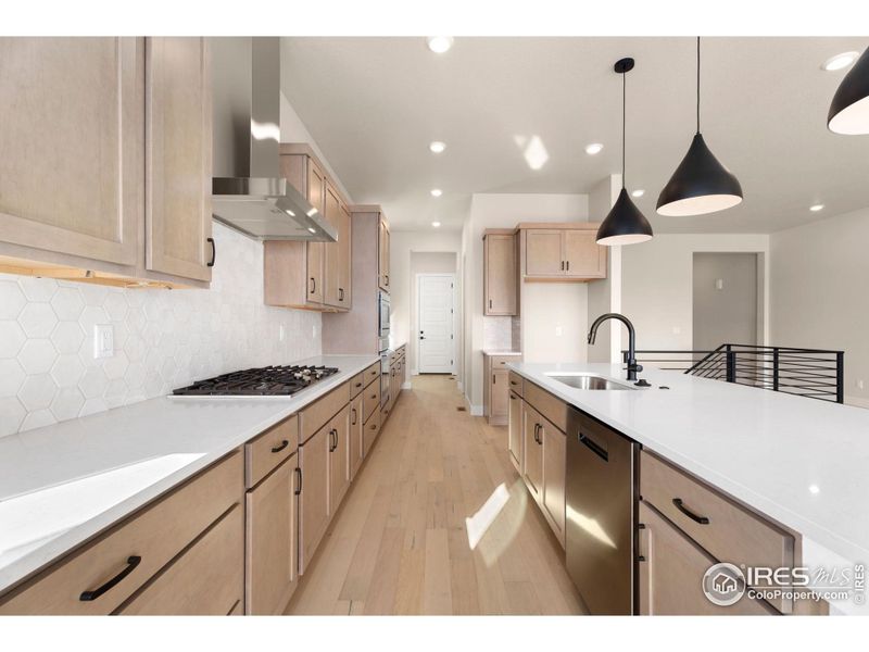 Furnished interior view inside a new home in Festival at RainDance, Windsor (Image 5).