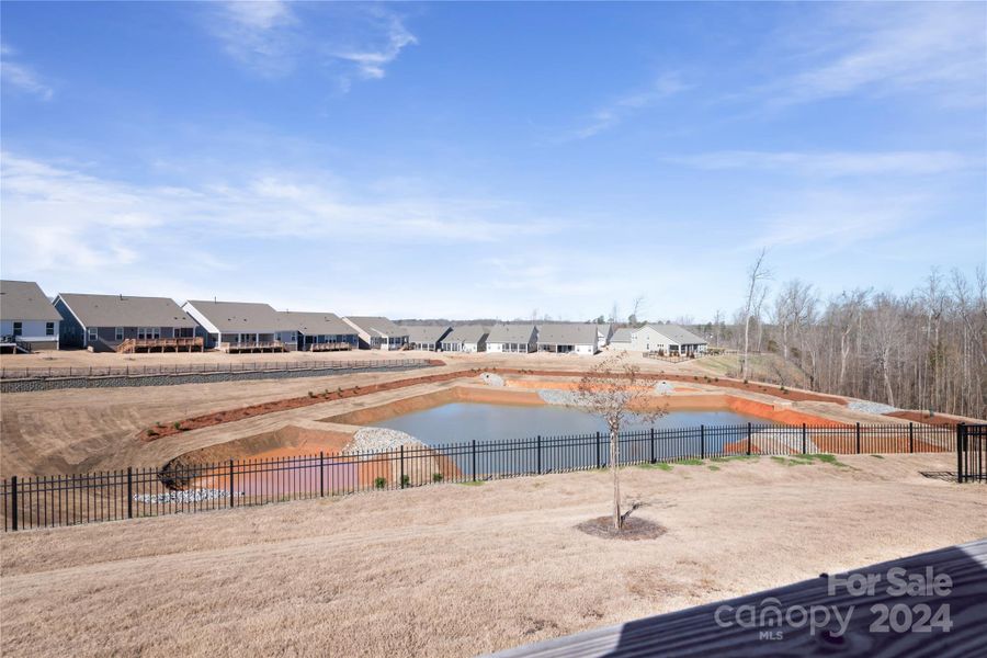 The community is in the process of preparing and cleaning this pond up and soon this homesite will have an even more peaceful and relaxing view!