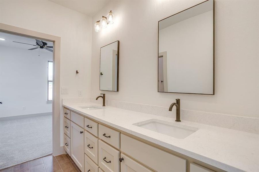 Furnished interior view inside a new home in , Poolville (Image 13).