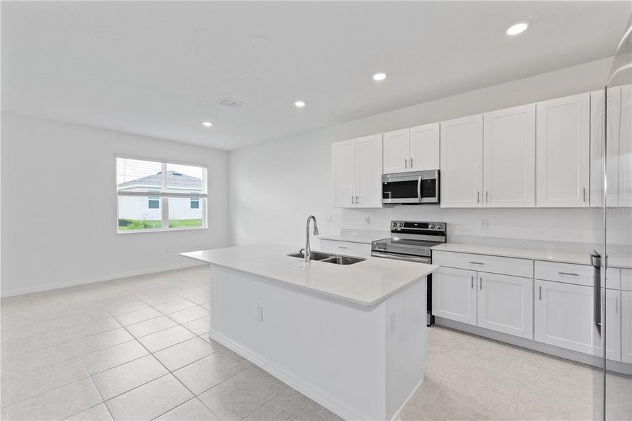 Furnished interior view inside a new home in Cypress Park Estates, Haines City (Image 4). Furnished interior view inside a new home in Cypress Park Estates, Haines City (Image 4).