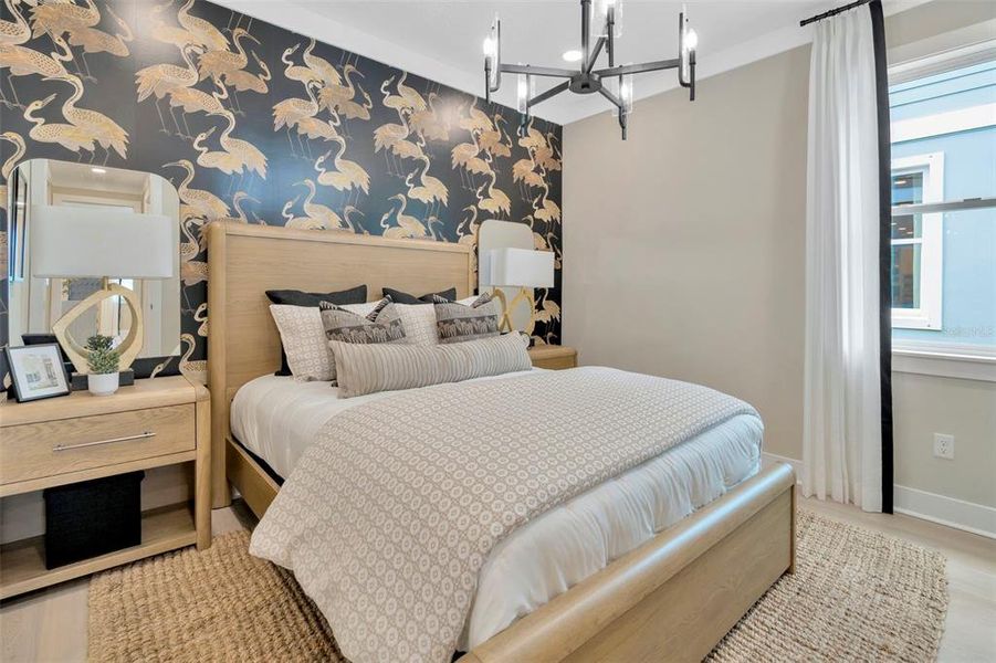 Furnished interior view inside a new home in Primrose at Longleaf, New Port Richey (Image 28).