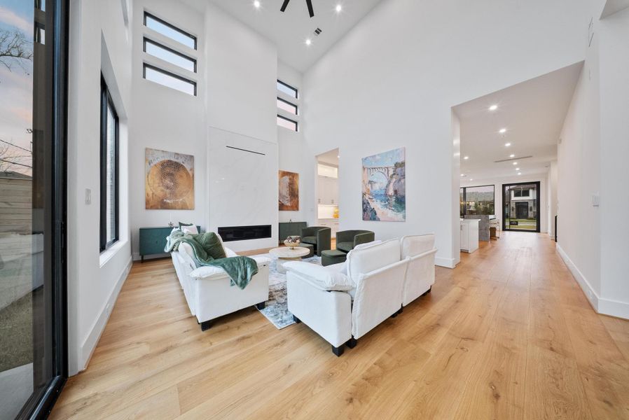 Furnished interior view inside a new home in , Houston (Image 15).