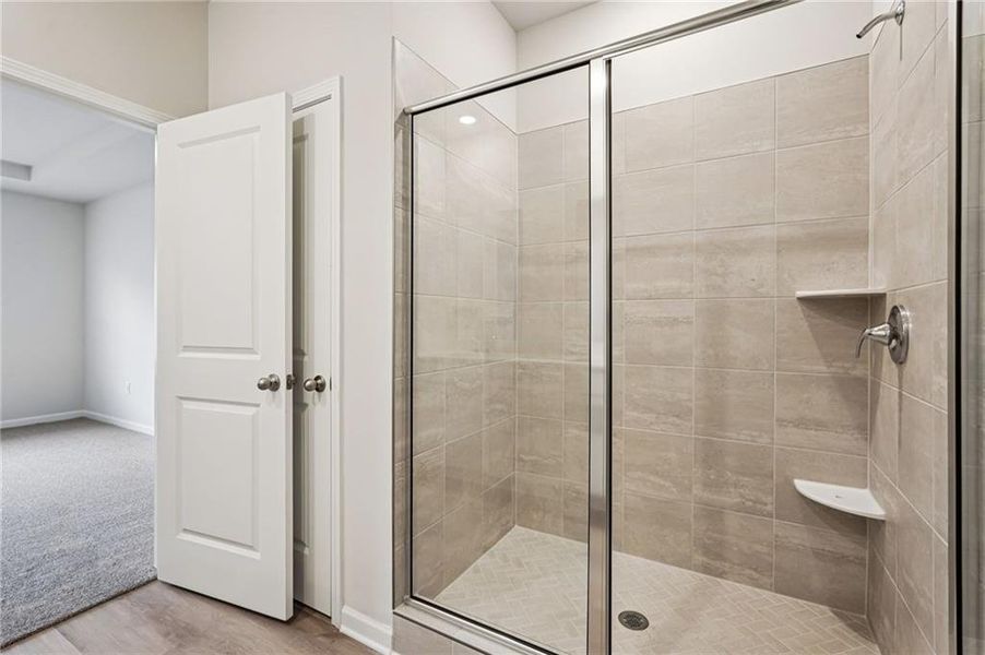 Furnished interior view inside a new home in Westmont Preserve, Powder Springs (Image 15). Furnished interior view inside a new home in Westmont Preserve, Powder Springs (Image 15).