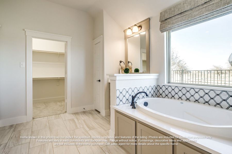 Furnished interior view inside a new home in Chapel Ridge, Waco (Image 10).