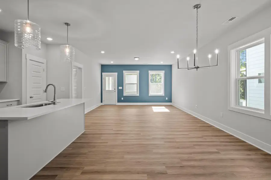 Representative unfurnished interior of a home built from the Bliss by Garman Homes in Golden Gate, High Point (Image 11).