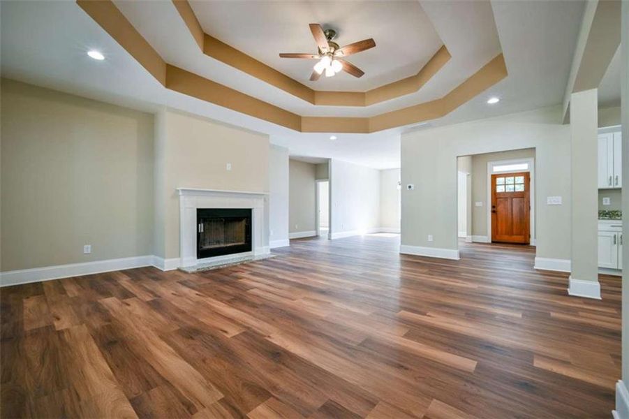 Spacious, unfurnished interior of a new home in , Mansfield (Image 39).