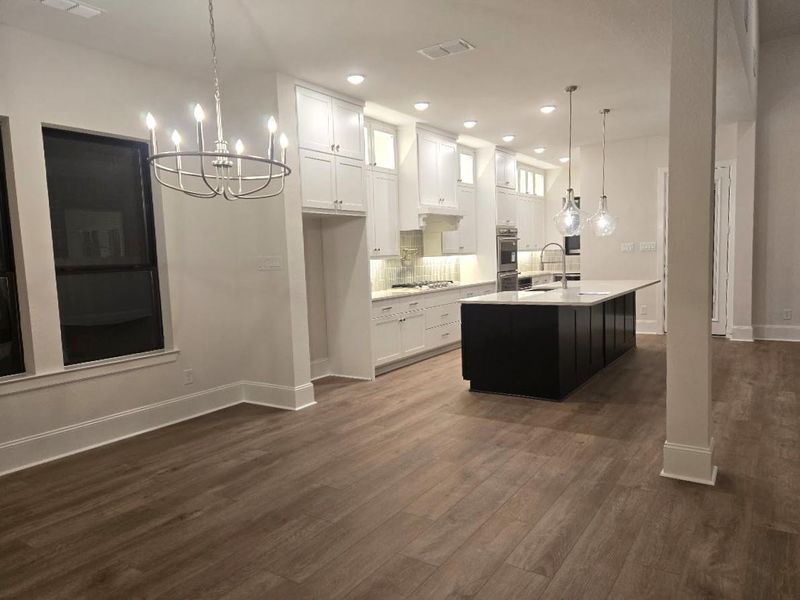 Furnished interior view inside a new home in The Meadows at Imperial Oaks, Conroe (Image 10).