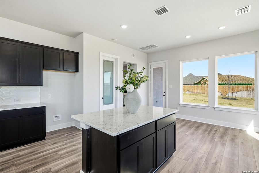 Furnished interior view inside a new home in Alsatian Oaks, Castroville (Image 6).