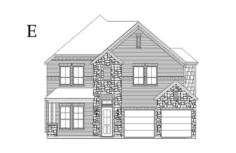 Representative rendering of the exterior for the Lufkin by Windsor Homes (Image 25).