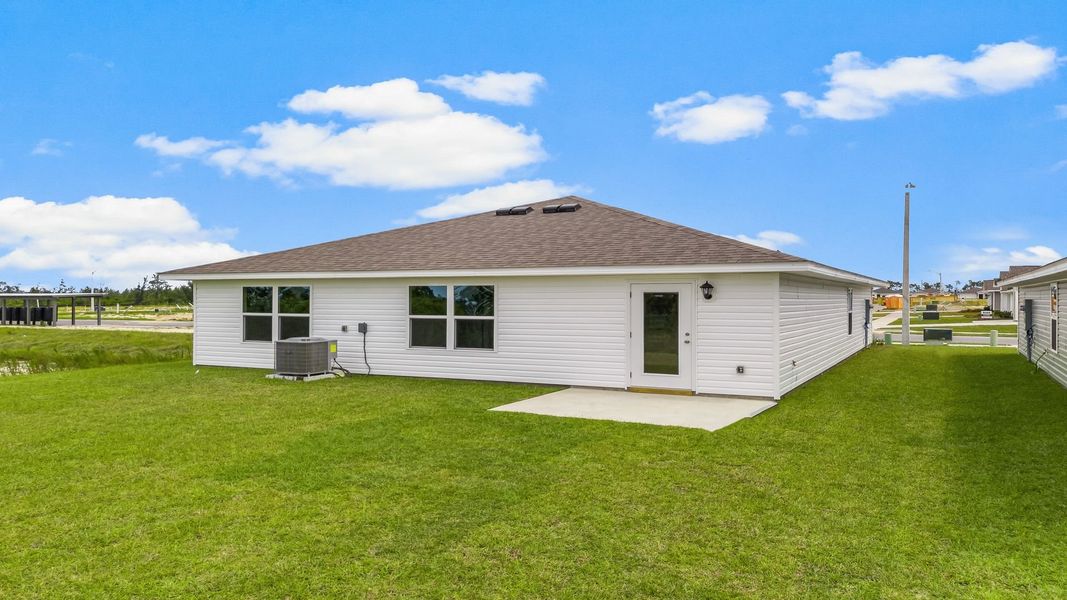 Exterior details and patio area of a home in Liberty, Panama City (Image 19). Exterior details and patio area of a home in Liberty, Panama City (Image 19).
