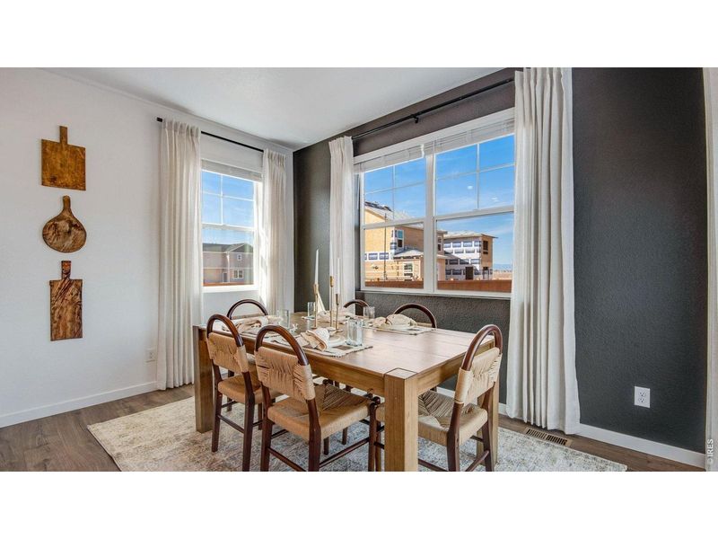 Furnished interior view inside a new home in Prairie Song, Windsor (Image 37).
