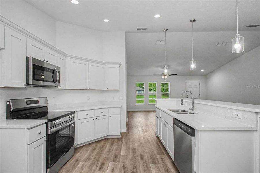 Furnished interior view inside a new home in , Summerfield (Image 8).