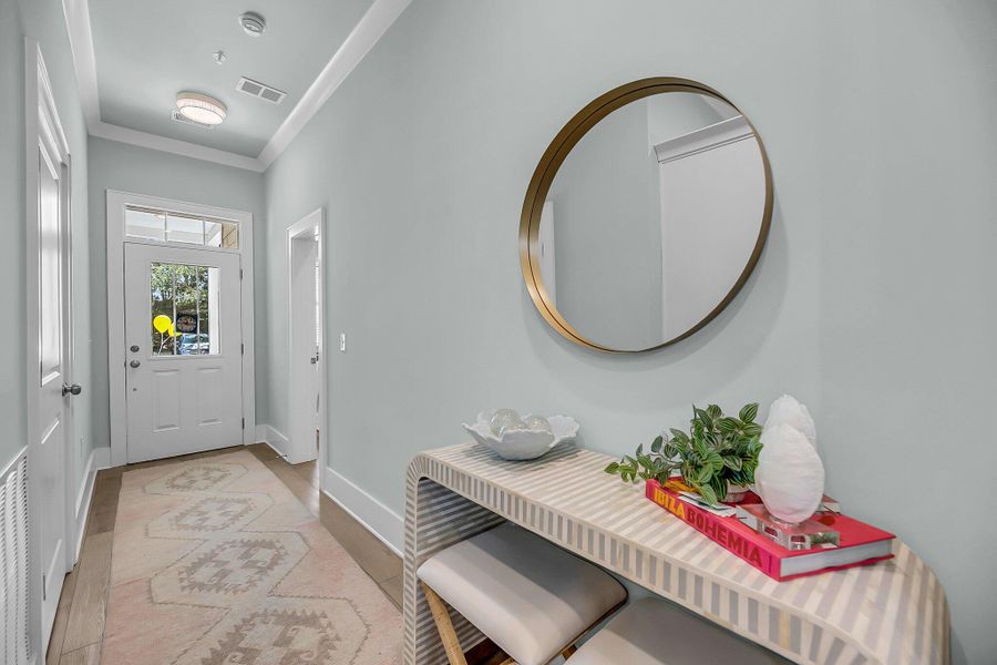 Furnished interior view inside a new home in , Johns Island (Image 15).