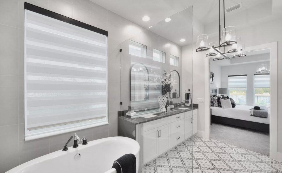 Furnished interior view inside a new home in Mosaic, Daytona Beach (Image 15).