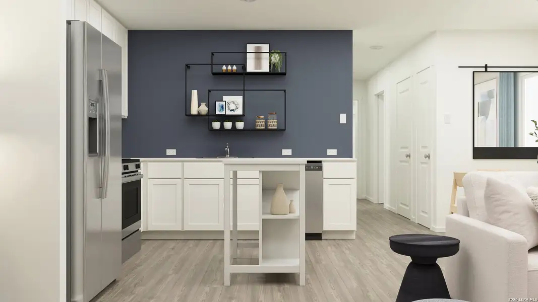 Furnished interior view inside a new home in Grace Gardens, San Antonio (Image 12).