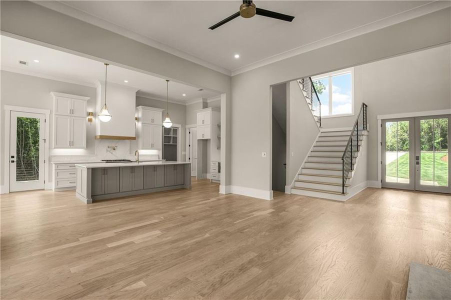 Spacious, unfurnished interior of a new home in , Newnan (Image 56).
