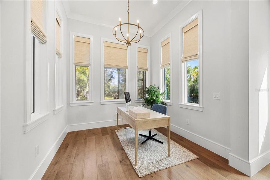 Furnished interior view inside a new home in , Sarasota (Image 41). Furnished interior view inside a new home in , Sarasota (Image 41).