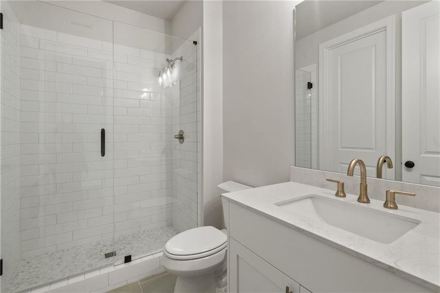 Furnished interior view inside a new home in Promenade at Sawnee Village, Cumming (Image 15).
