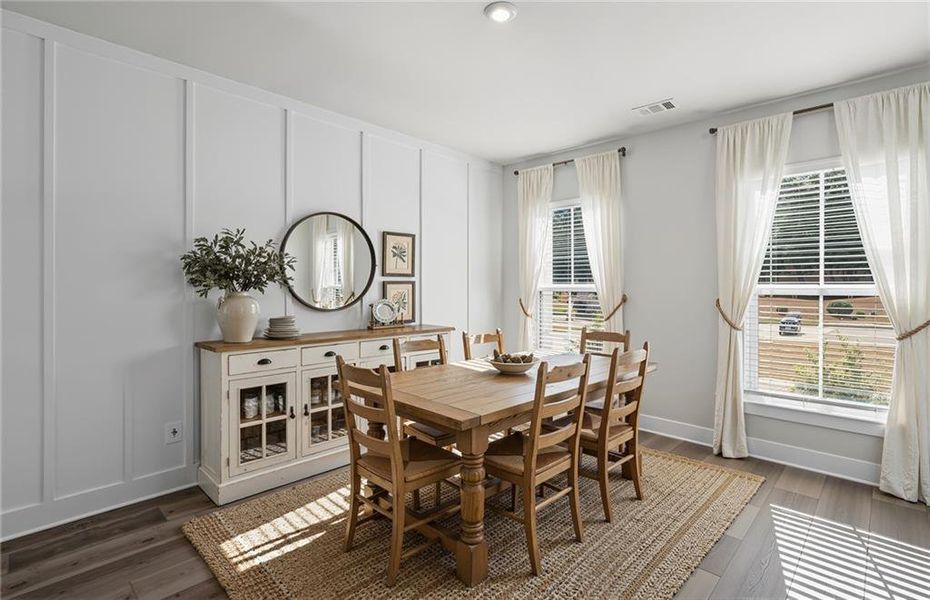 Furnished interior view inside a new home in Creekside at Skelton, Jefferson (Image 4).