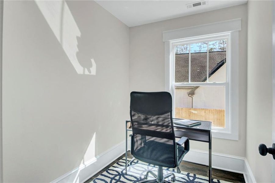 Furnished interior view inside a new home in , Atlanta (Image 34).