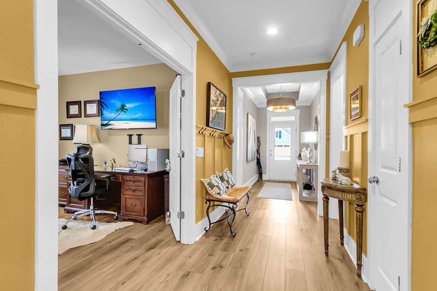 Furnished interior view inside a new home in , Summerville (Image 18).