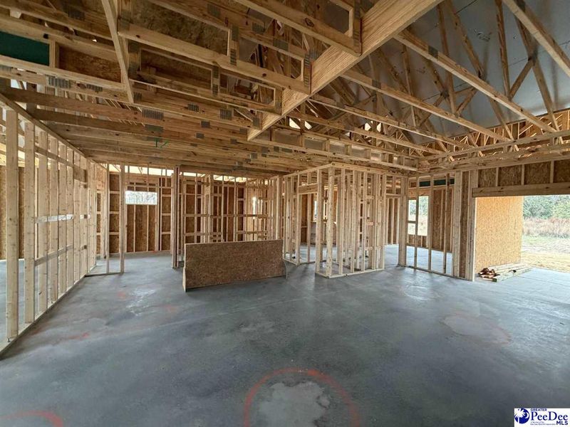 In-progress construction of a new home in The Grove, Florence, SC (Image 7).