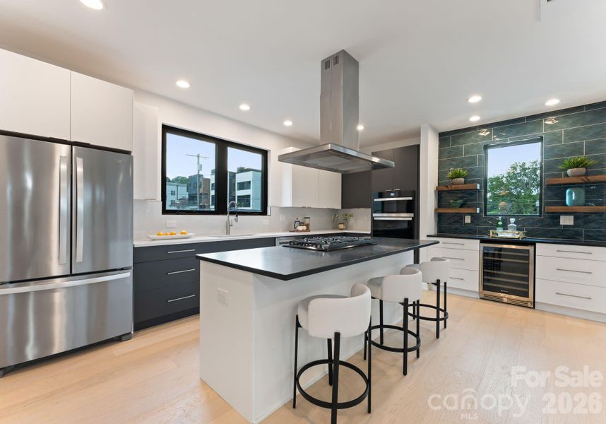 Furnished interior view inside a new home in , Charlotte (Image 4).
