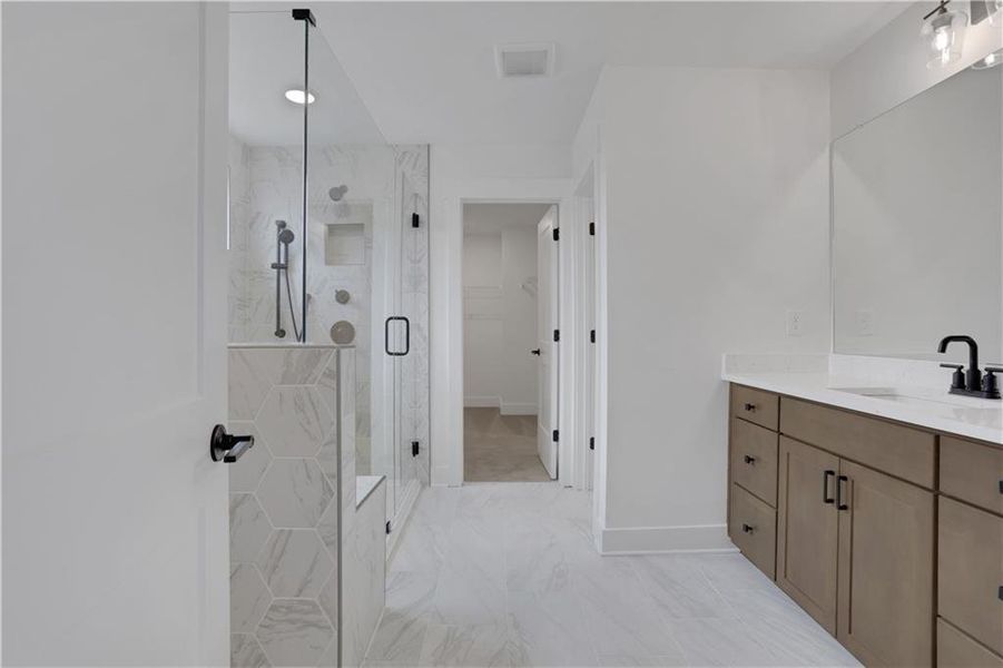 Furnished interior view inside a new home in Twin Lakes, Hoschton (Image 14). Furnished interior view inside a new home in Twin Lakes, Hoschton (Image 14).