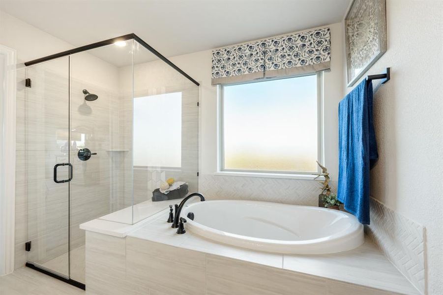 Furnished interior view inside a new home in Abe's Landing, Granbury (Image 31). Furnished interior view inside a new home in Abe's Landing, Granbury (Image 31).