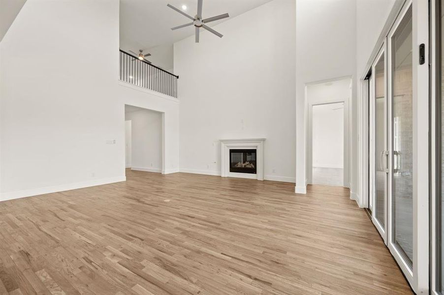 Spacious, unfurnished interior of a new home in Settlers Glen, New Fairview (Image 36).