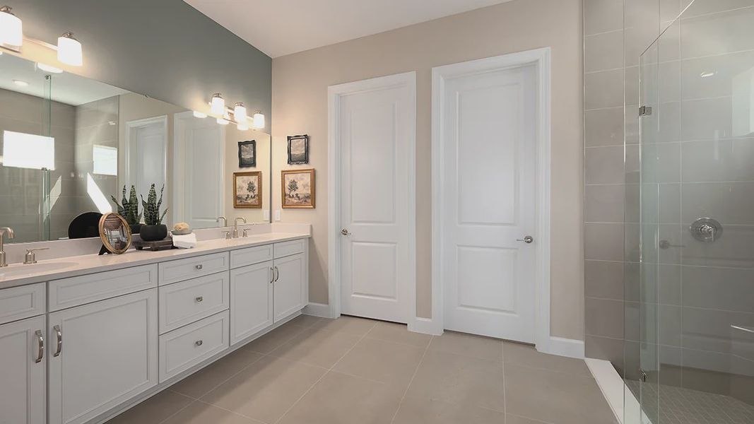 Representative furnished interior of a home built from the Cascata by Taylor Morrison in Skye Ranch Community Group Page, Sarasota (Image 28).